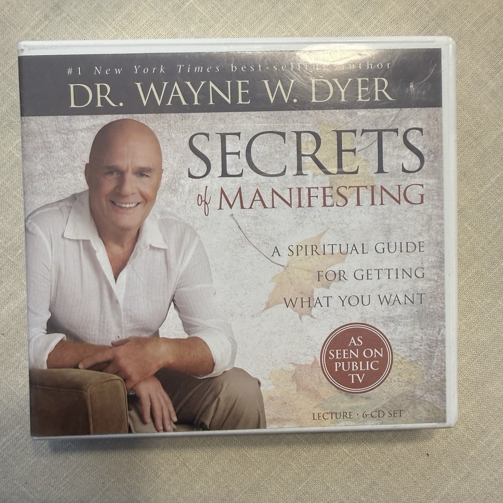 Dr. Wayne W. Dyer Secrets of Manifesting Audio 6-CD & Wishes Fulfilled Set